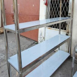 Rak Solid 4 Susun Stainless Steel Anti Karat