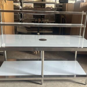 Rak Meja Stainless 150cm / Rak Dapur Atas Meja