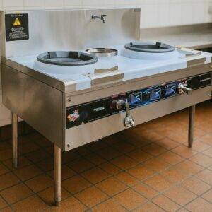 Kompor Kuali Range 2 Tungku High Pressure