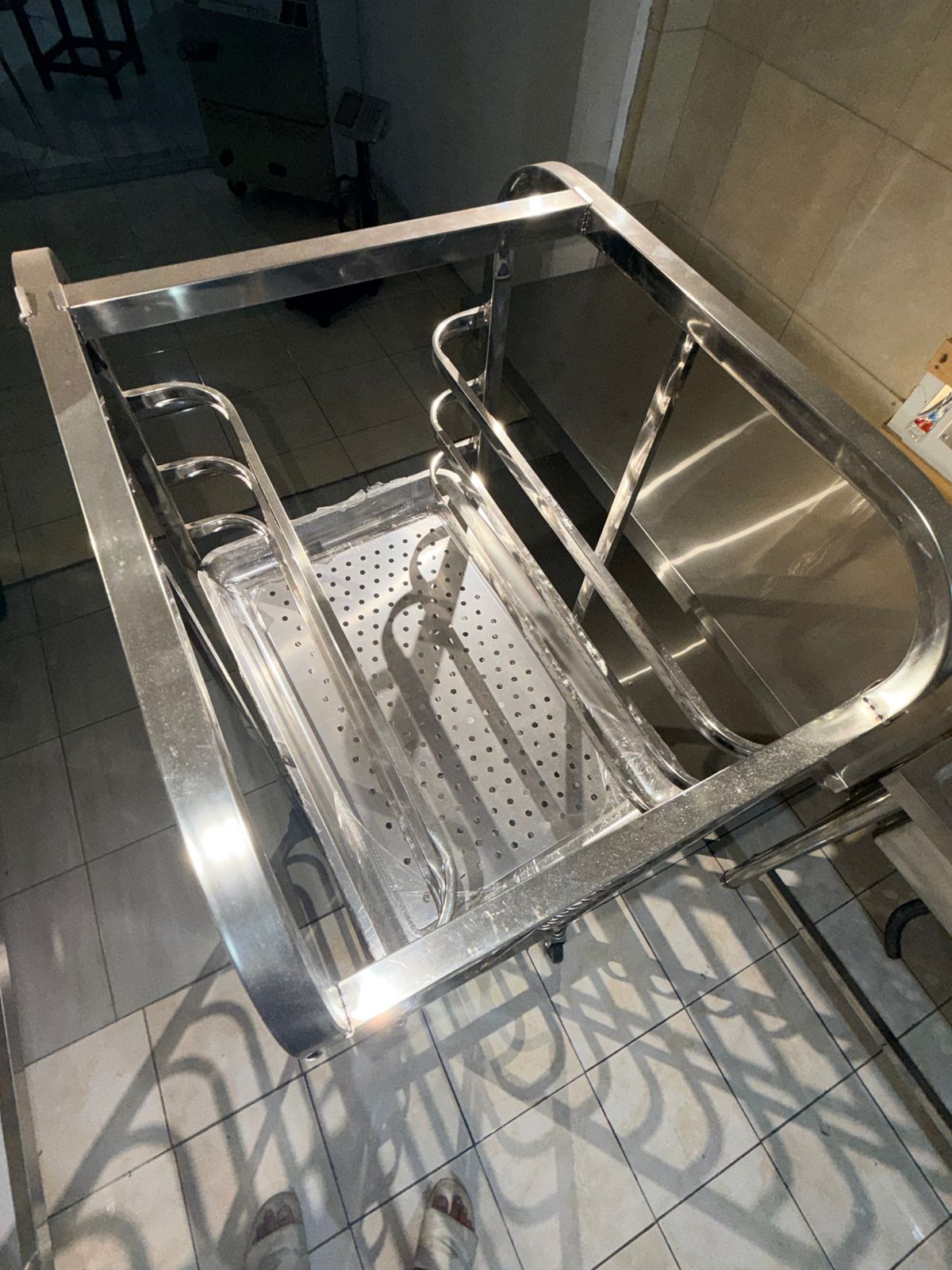 Troly Tray Gastronorm 15 Susun - Gambar 4