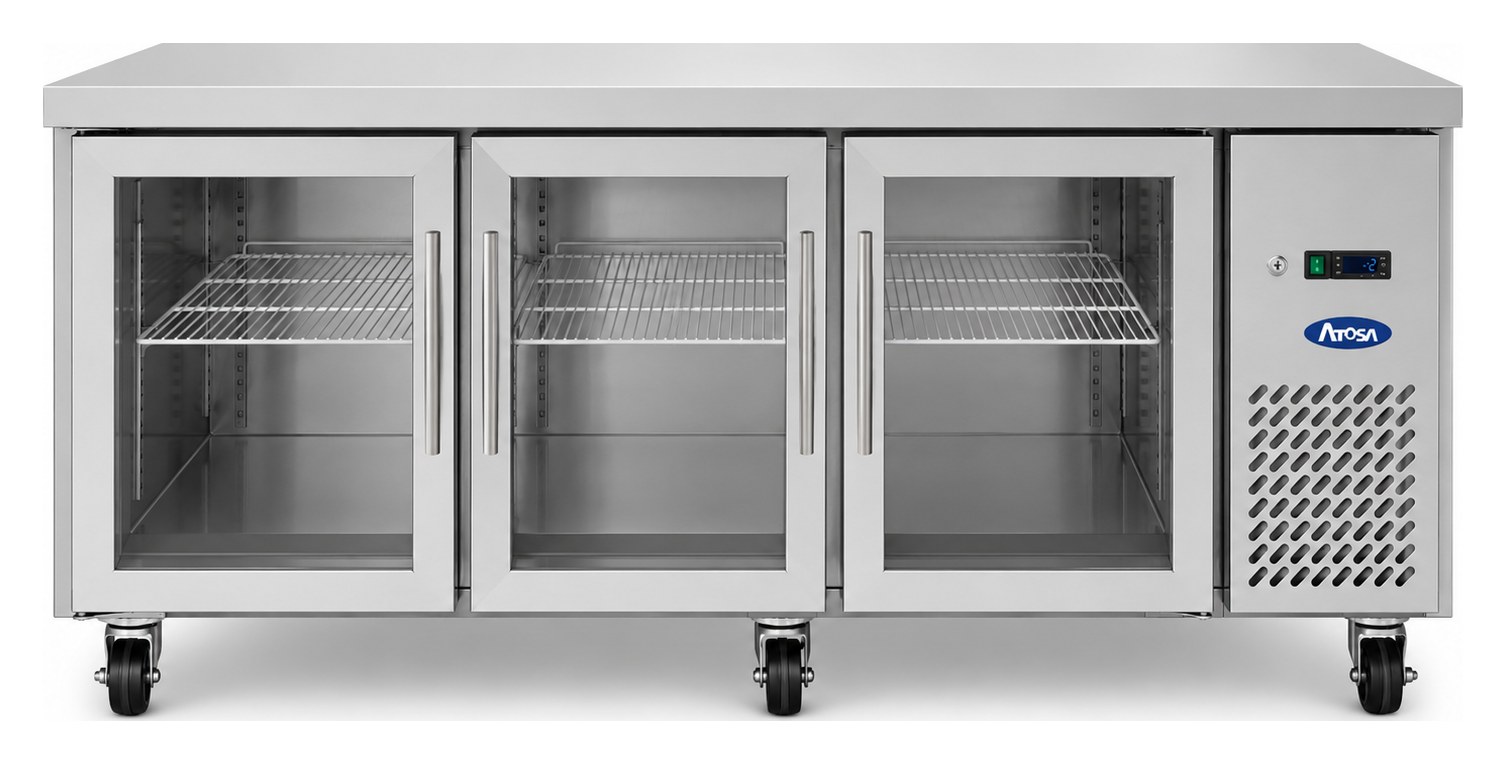 Gastronorm Undercounter Freezer – 3 Door