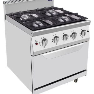 Gas Stove – 4-Burner + Oven, Floor (700 Series)