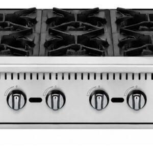 Gas Stove – 6-Burner Countertop (US)