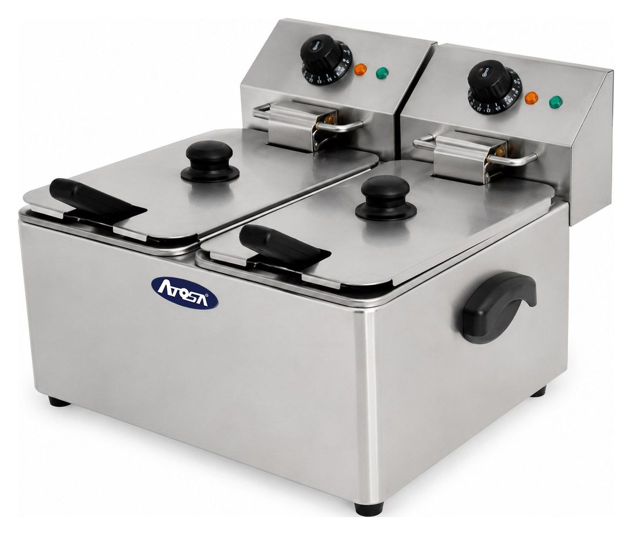Electric Fryer – 490 × 380mm Countertop (Twin) - Gambar 2