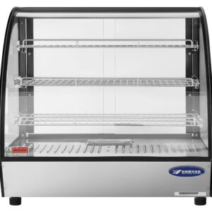 Hot Display Case – 700mm Curved, Countertop