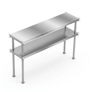 Rak bumbu meja 2 susun double over shelf