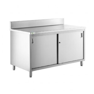 Cabinet Sliding door with back splash