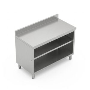 Open cabinet intermediate shelf